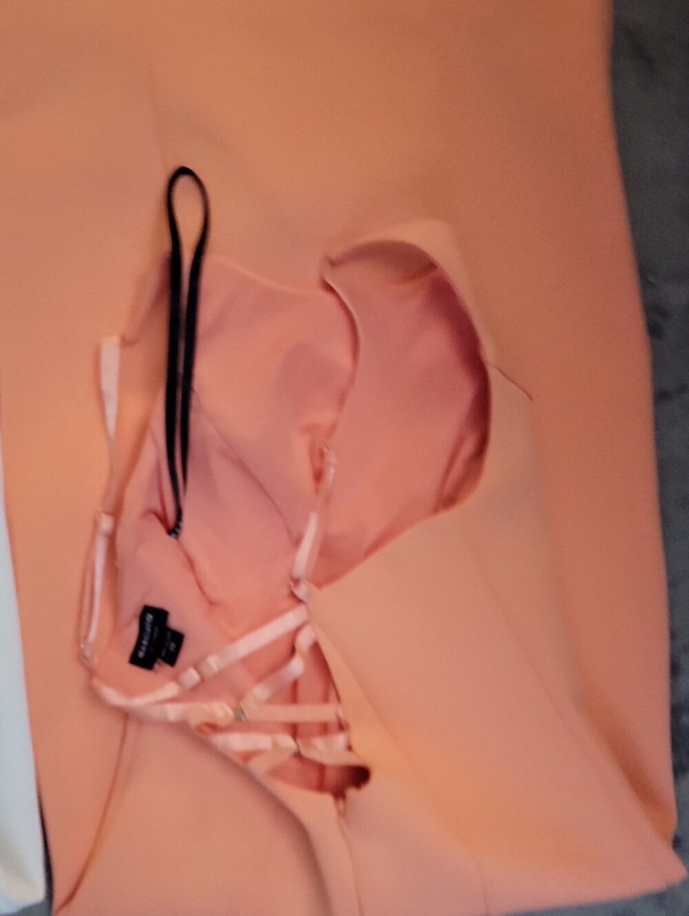 Marciano Sleek Midi Dress Trio in Peach, White & Olive - Picture 5 of 8